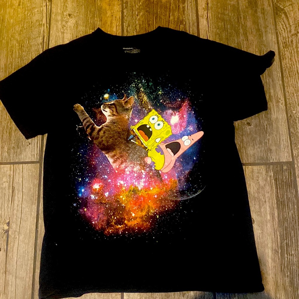 Cotton awesome cat tee